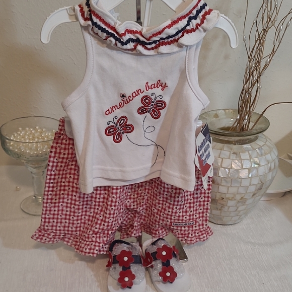 Red, white & blue Kids Matching Set - Picture 1 of 6